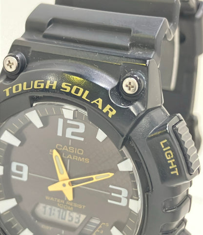 CASIO 腕時計 ソーラー ブラック AQ-S810W メンズ カシオ