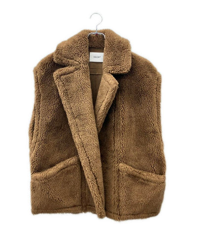 HAUNT ボア ベスト レディース SIZE 36 ハウント