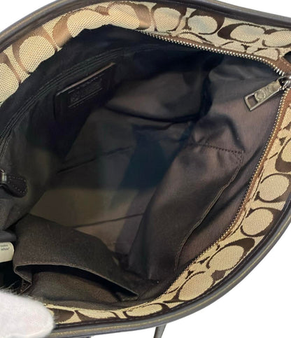 美品 COACH トートバッグ シグネチャー F36375 レディース コーチ