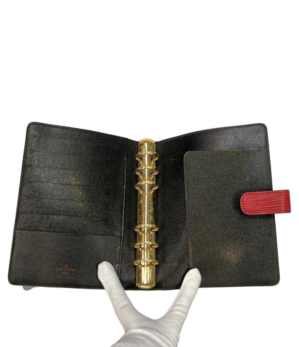 ルイ・ヴィトン 手帳カバー アジェンダMM エピ R2004E レディース LOUIS VUITTON
