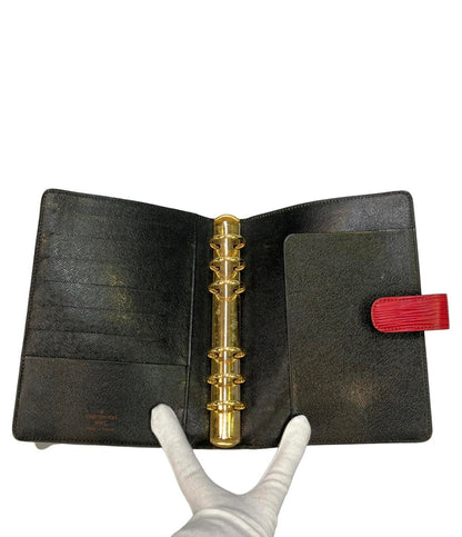 ルイ・ヴィトン 手帳カバー アジェンダMM エピ R2004E レディース LOUIS VUITTON
