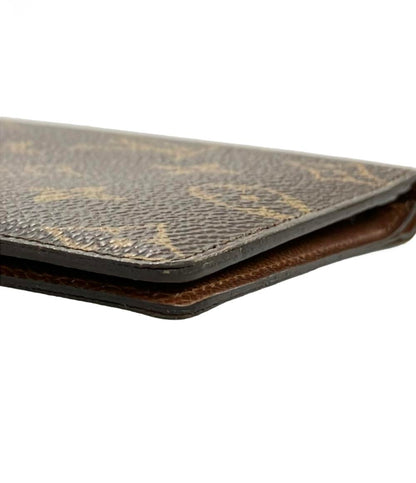 LOUIS VUITTON 二つ折り長財布 PVC モノグラム ポルト シェキェ カルト クレディ M62225 ユニセックス ルイ・ヴィトン