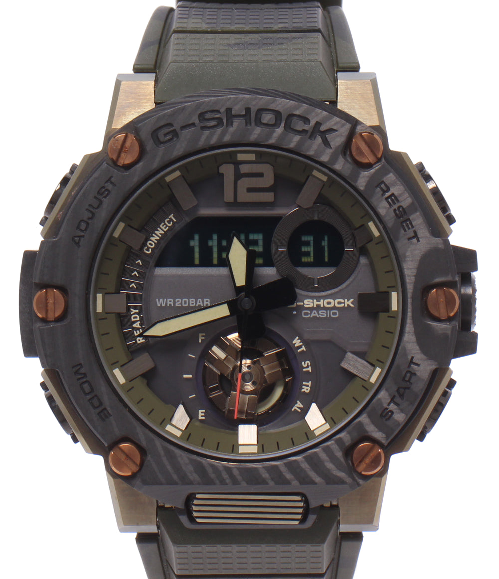 CASIO 腕時計 ブルートゥース搭載 G-SHOCK ソーラー GST-B300 メンズ カシオ