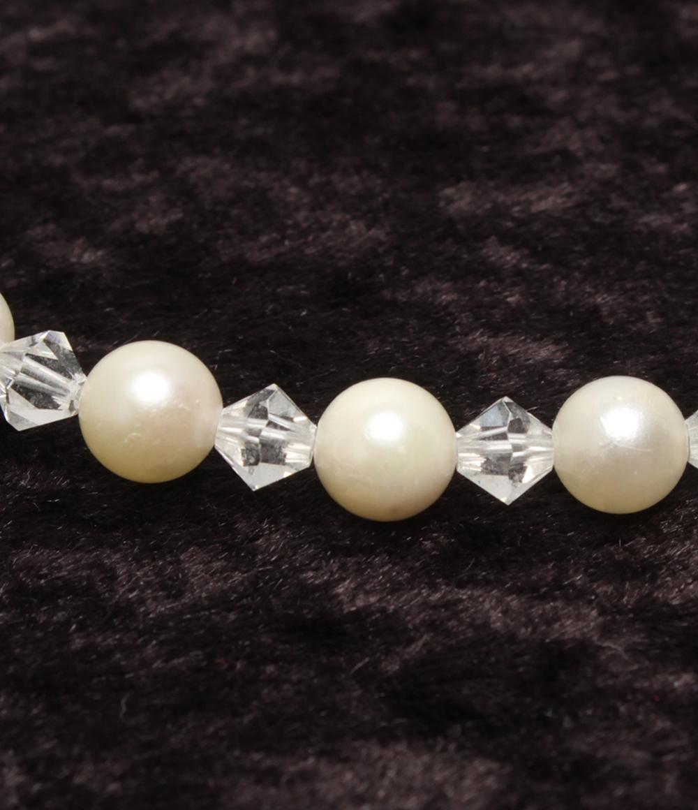 ロングネックレス SV パール 6.5-7.0mm レディース