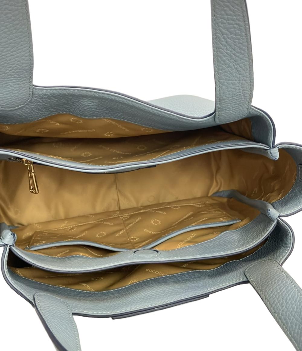 美品 ココセリュクスゴールド 2wayトートバッグ ショルダーバッグ 斜め掛け レディース COCOCELUX GOLD