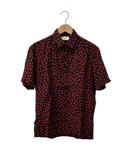 サンローラン 半袖ポロシャツ ドット柄 レディース SIZE 37 (S) SAINT LAURENT