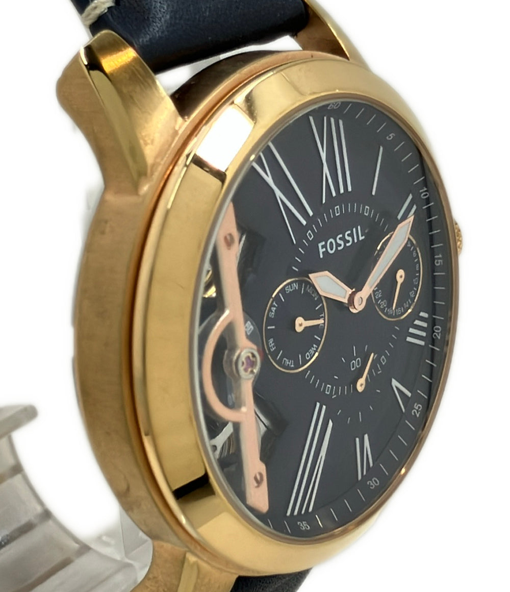 FOSSIL 腕時計 ツイスト クオーツ ブラック ME1162 メンズ フォッシル