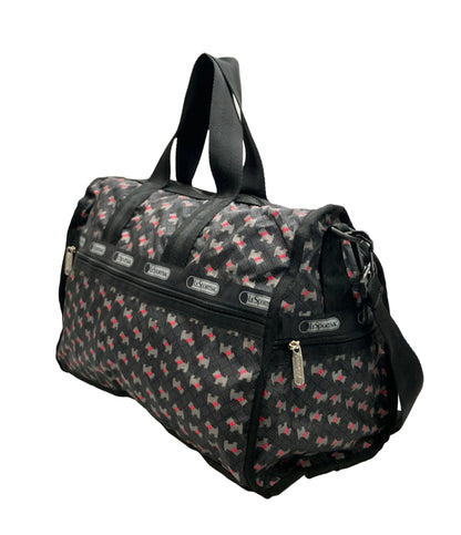 美品 LeSportsac ボストンバッグ ショルダーバッグ 2WAY 斜め掛け レディース レスポートサック