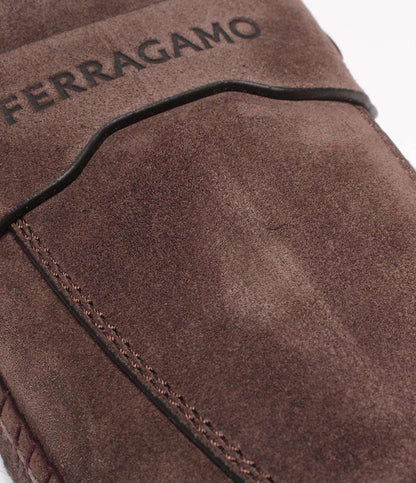 FERRAGAMO エスパドリーユローファー スエード 773043 レディース SIZE 7 フェラガモ