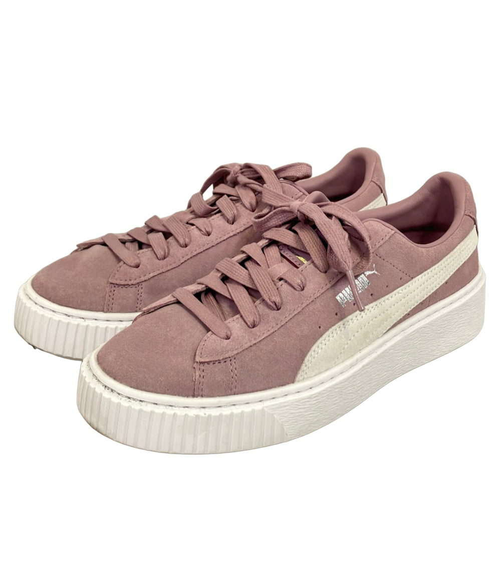 PUMA ローカットスニーカー スウェード プラットフォーム 362223-11 レディース SIZE 24.0 プーマ