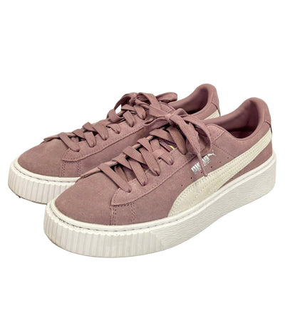 PUMA ローカットスニーカー スウェード プラットフォーム 362223-11 レディース SIZE 24.0 プーマ