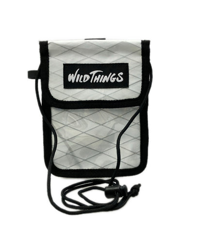 美品 WILD THINGS ショルダーバッグ ネックポーチ 斜め掛け メンズ ワイルドシングス