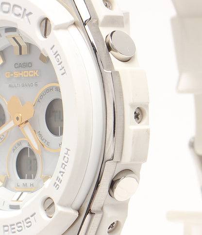 CASIO 腕時計 G-SHOCK ジースチール ソーラー ホワイト GST-W300 メンズ カシオ