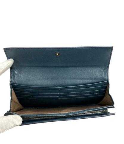 BOTTEGA VENETA 長財布 レザー イントレチャート レディース ボッテガ・ヴェネタ