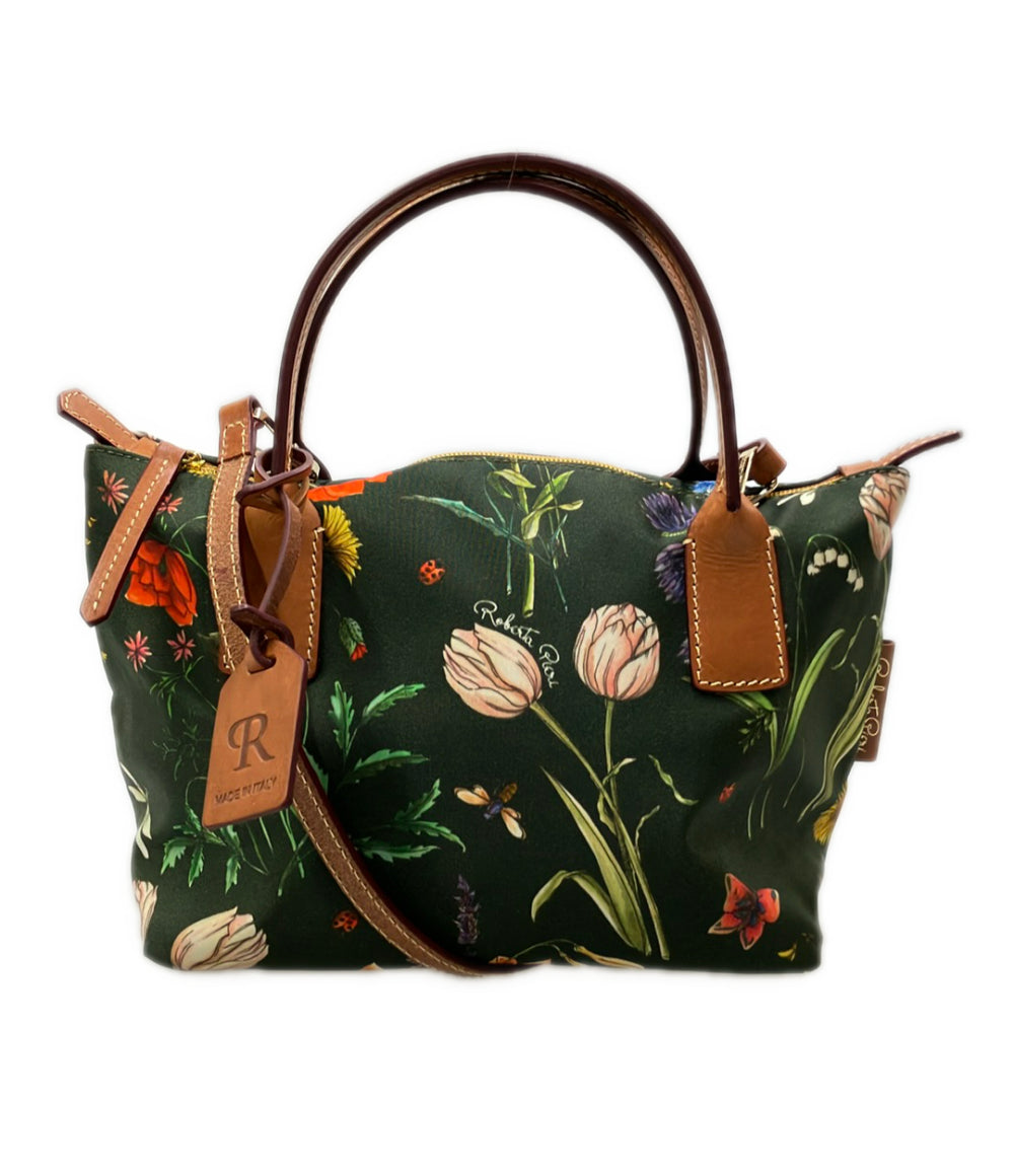 美品 Roberta Pieri ハンドバッグ ショルダーバッグ 2WAY 斜め掛け レディース ロベルタピエリ