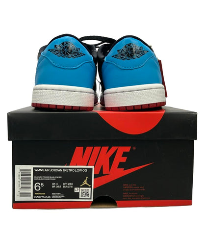 美品 NIKE ローカットスニーカー エア ジョーダン 1 レトロ LOW OG CZ0775-046 レディース SIZE 23.5 ナイキ