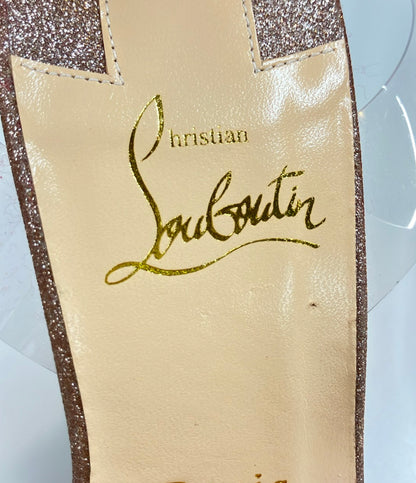 Christian Louboutin ストラップサンダル グリッター レディース SIZE 37 (23.5cm) クリスチャンルブタン