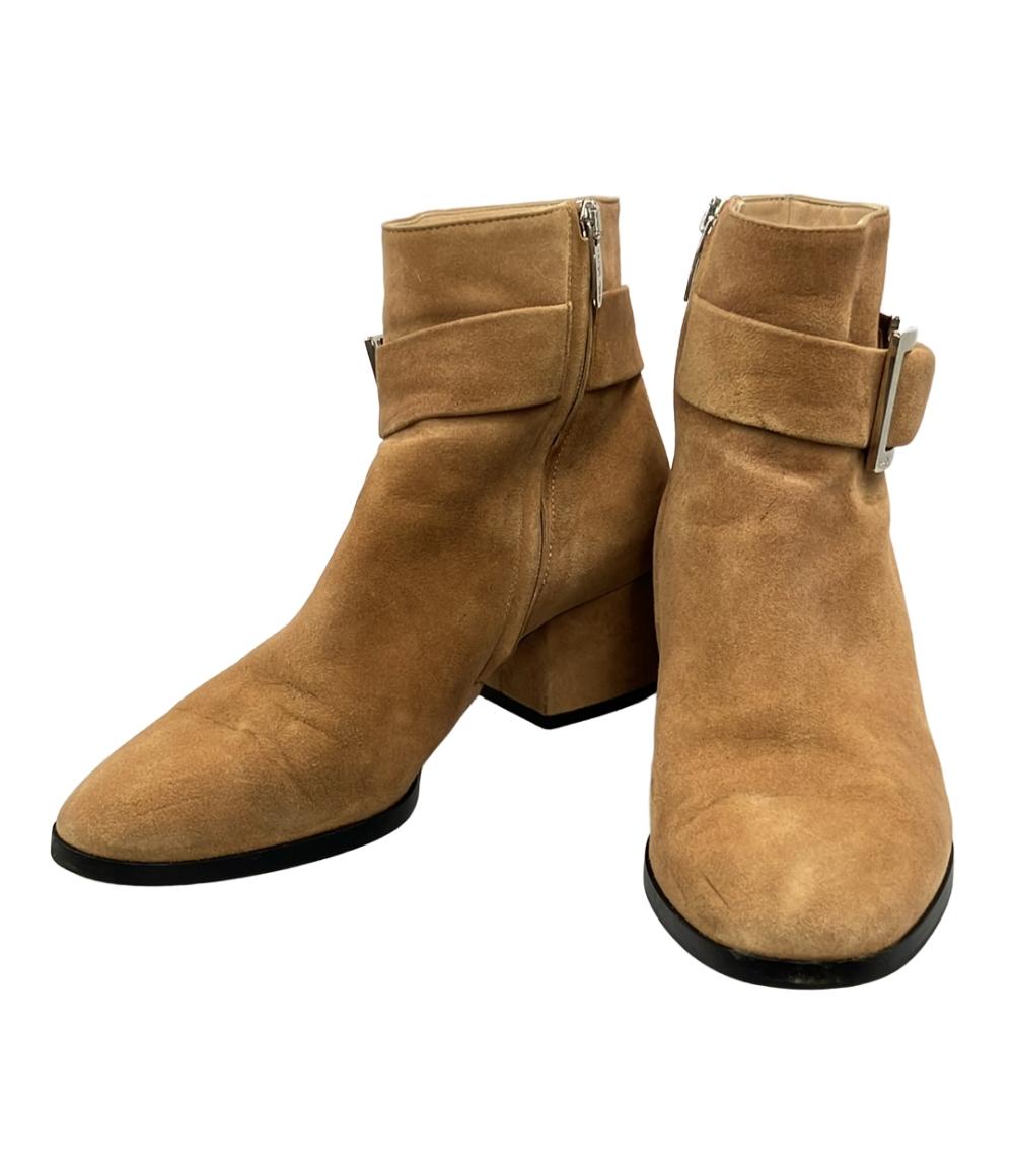 セルジオロッシ ショートブーツ チャンキーヒール レディース SIZE 36