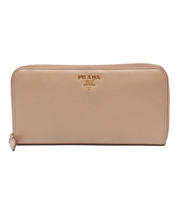 PRADA ラウンドファスナー長財布 レディース プラダ