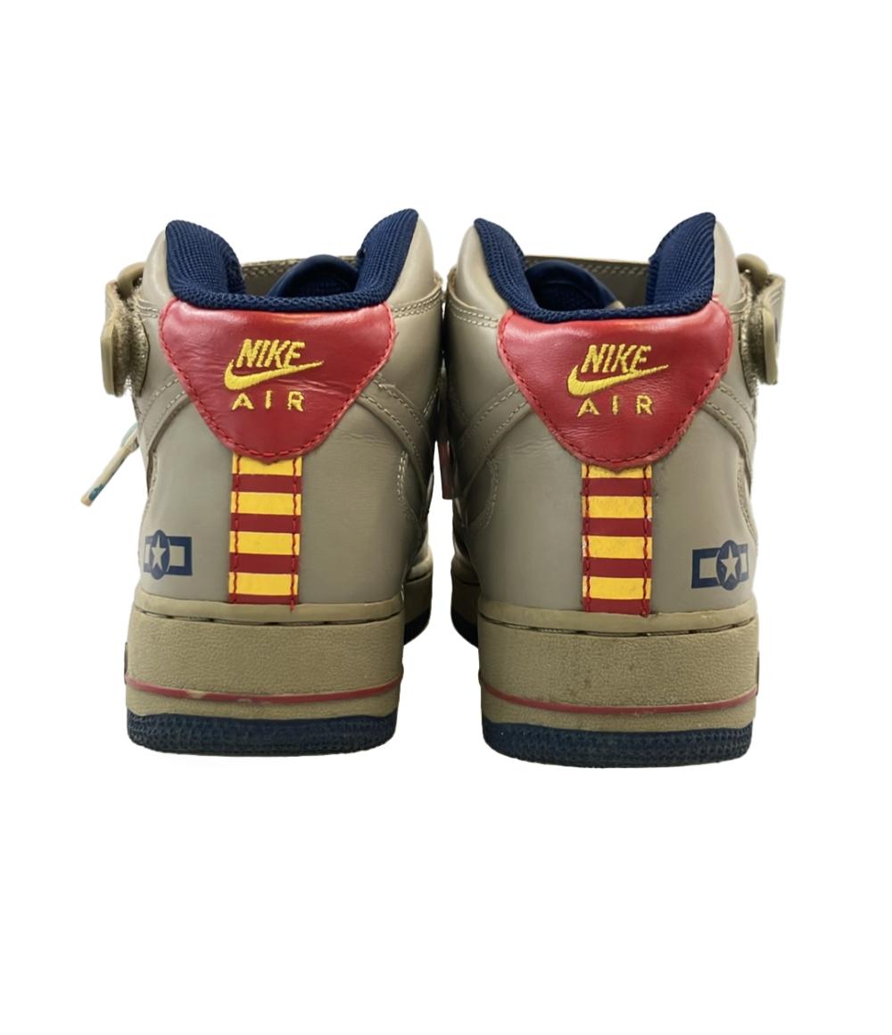 NIKE ミドルカットスニーカー × タスキーギ AIR FORCE 1 MID 306352-221 レディース SIZE 24.0 (L) ナイキ