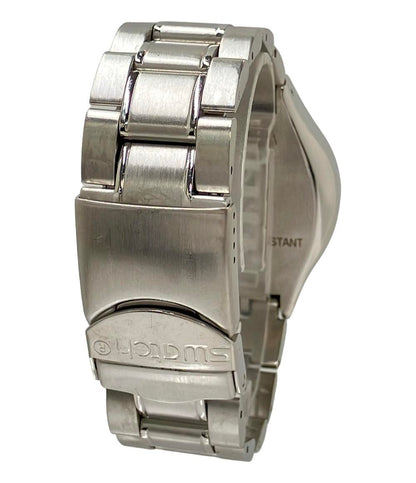 Swatch 腕時計 アイロニー IRONY クオーツ ブラック メンズ スウォッチ