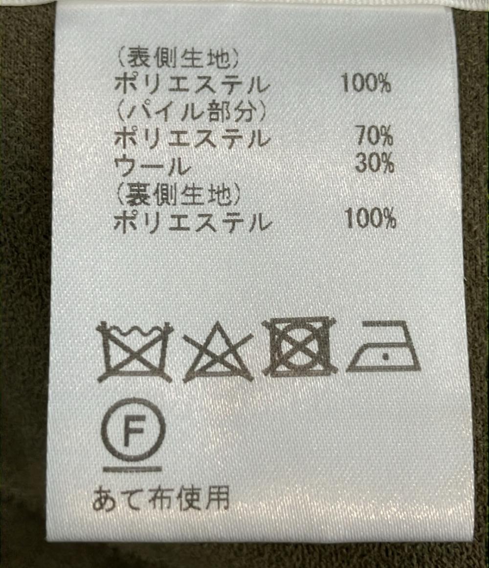 GRACE CONTINENTAL フーディボアコート ウールボアムートンフード 24AW 0324469120-00 レディース SIZE 36 (S) グレースコンチネンタル