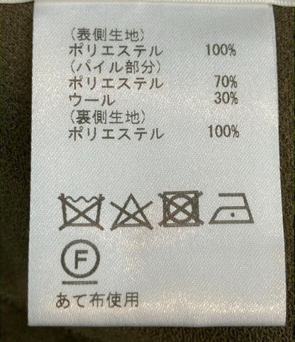 GRACE CONTINENTAL フーディボアコート ウールボアムートンフード 24AW 0324469120-00 レディース SIZE 36 (S) グレースコンチネンタル