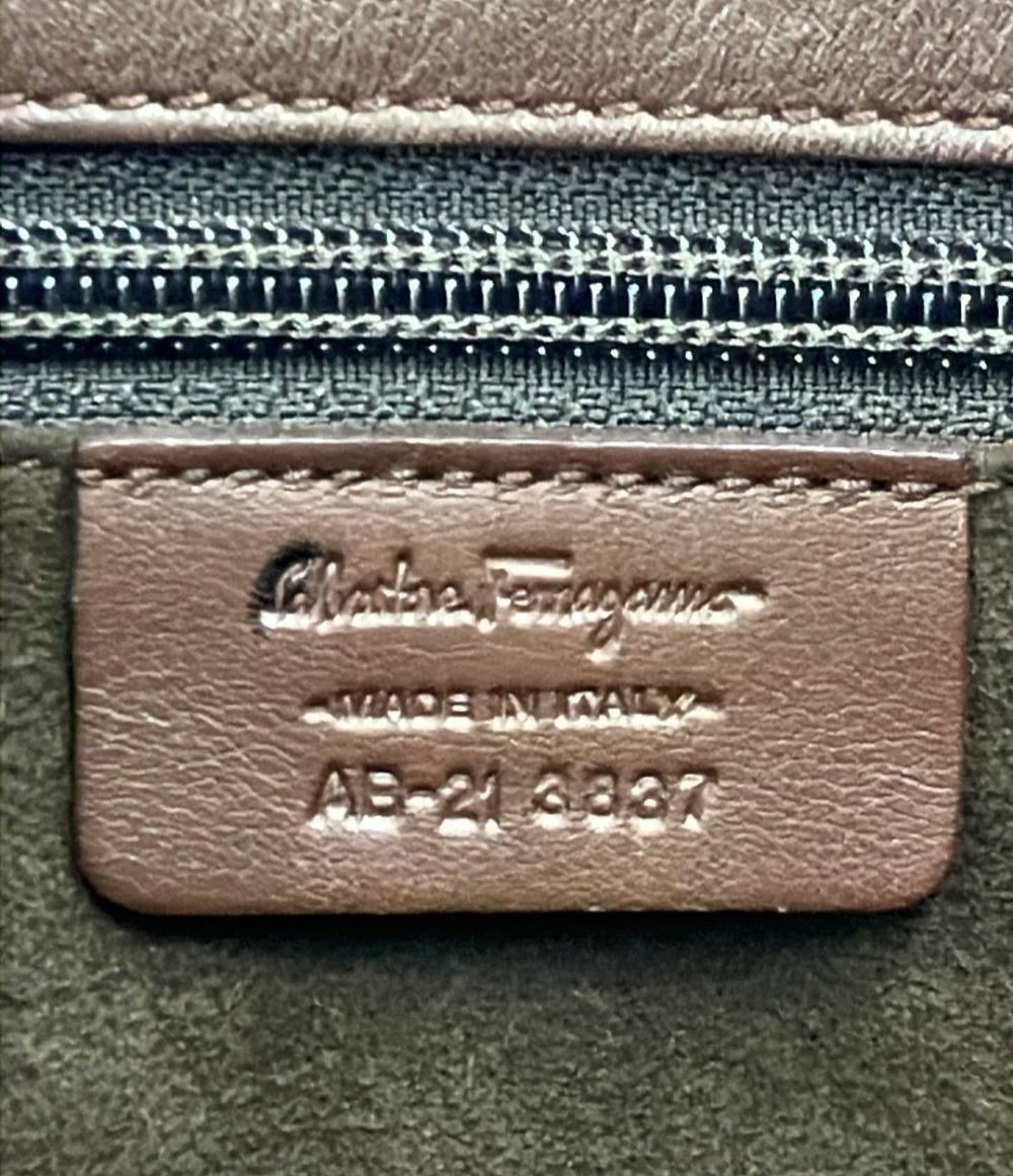 Salvatore Ferragamo トートバッグ ショルダーバッグ 肩掛け ガンチーニ AB-21 3837 レディース サルヴァトーレフェラガモ