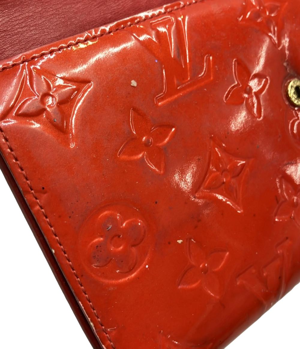 ルイ・ヴィトン 長財布 ポルトトレゾールインターナショナル ヴェルニ M91165 レディース LOUIS VUITTON