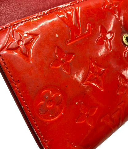 ルイ・ヴィトン 長財布 ポルトトレゾールインターナショナル ヴェルニ M91165 レディース LOUIS VUITTON