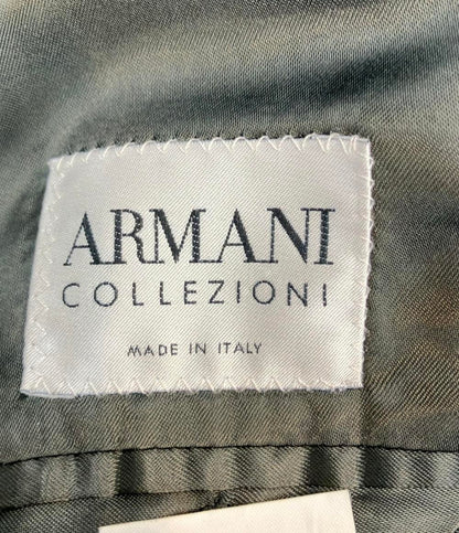 ARMANI COLLEZIONI ピーコート ダブルブレスト  裏地グリーン 041987 メンズ SIZE 50 (XL) アルマーニコレッツォーニ
