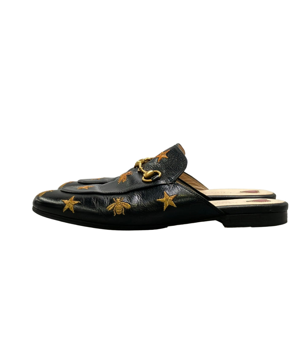 GUCCI プリンスタウンミュール スリッパ 505268 レディース SIZE 37 (23.5cm) グッチ