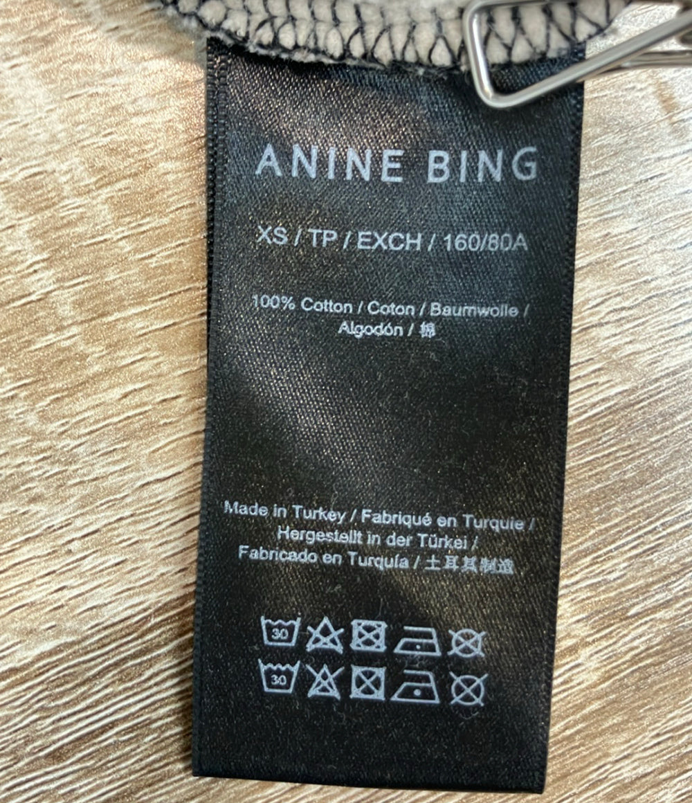 ANINE BING スウェット 長袖 MILES SWEATSHIRT  LEOPARD レディース SIZE XS アニン・ビン