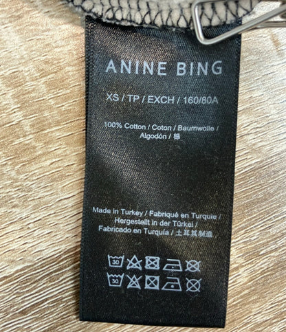 ANINE BING スウェット 長袖 MILES SWEATSHIRT  LEOPARD レディース SIZE XS アニン・ビン
