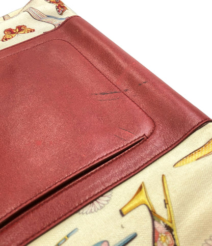 Salvatore Ferragamo ハンドバッグ ハイヒール柄 DY-21 B611 レディース サルヴァトーレフェラガモ