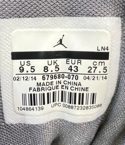 美品 NIKE ハイカットスニーカー AIR JORDAN FLIGHT REMIX 679680-070 メンズ SIZE 27.5 (L) ナイキ