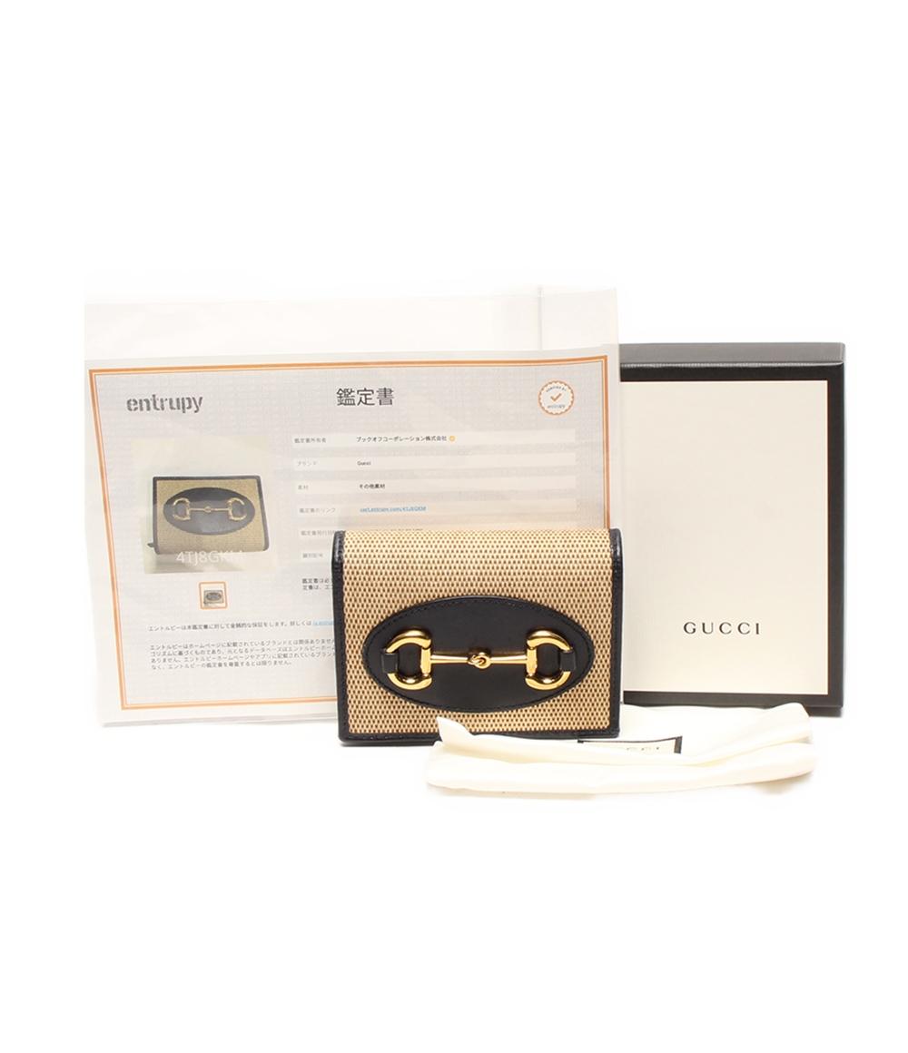 グッチ 二つ折り財布 ホースビット1955 621887 0416 レディース GUCCI