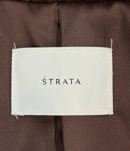 STRATA ウールループダブルコート レディース SIZE ワンサイズ (M) エストラータ