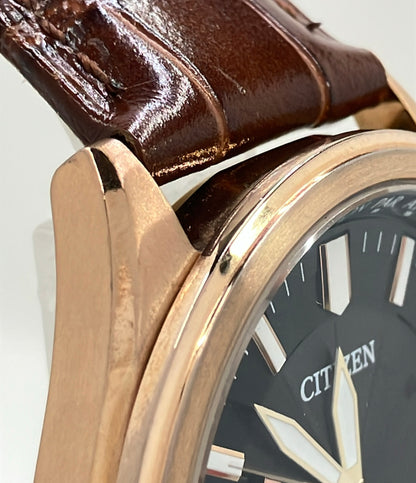 CITIZEN 腕時計 ソーラー ブラック H145-S099111 メンズ シチズン
