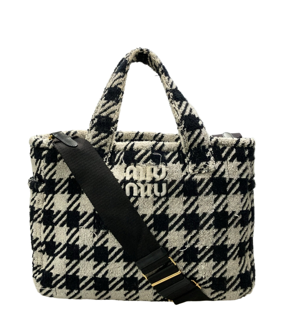 Miu Miu トートバッグ ショルダーバッグ 2WAY 斜め掛け レディース ミュウ ミュウ