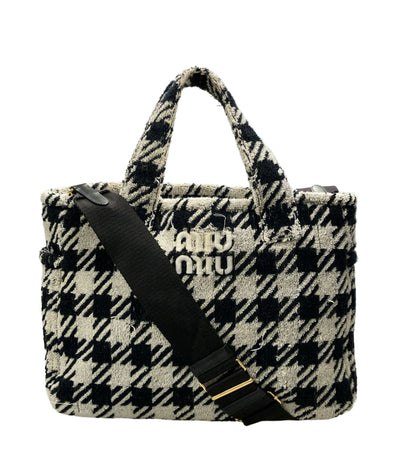 Miu Miu トートバッグ ショルダーバッグ 2WAY 斜め掛け レディース ミュウ ミュウ