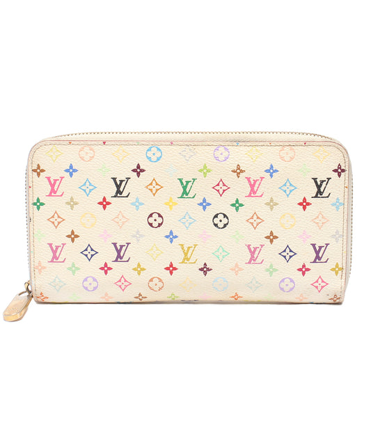 LOUIS VUITTON ラウンドファスナー長財布 ジッピーウォレット マルチカラー M60242 レディース ルイ・ヴィトン