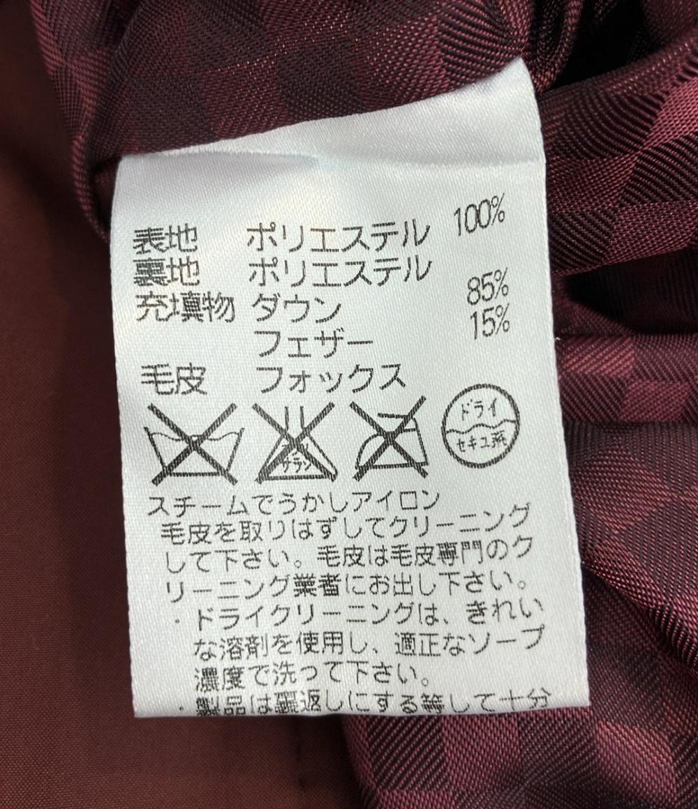 アクアスキュータム ダウンコート フォックス レディース SIZE 7F (S) Aquascutum