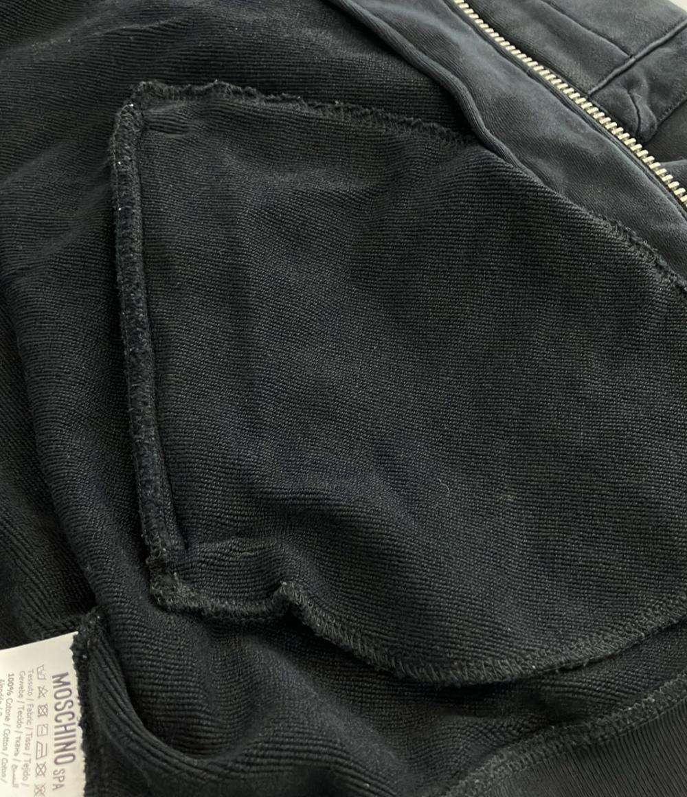 美品 モスキーノ ジップアップスウェット レディース SIZE 50 (XL) MOSCHINO