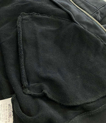 美品 モスキーノ ジップアップスウェット レディース SIZE 50 (XL) MOSCHINO
