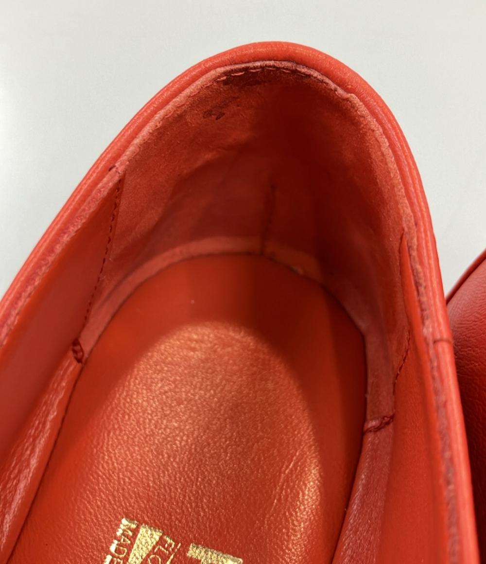 Salvatore Ferragamo 赤 レザー ローファー Salvatore Ferragamo 赤 レザー ローファー レッド（赤）系 FERRAGAMO