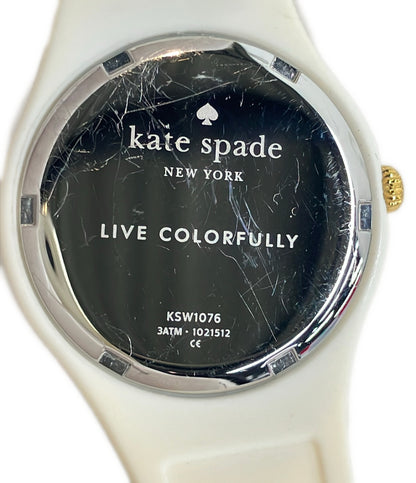 Kate Spade 腕時計 クオーツ ホワイト KSW1076 レディース ケイトスペード