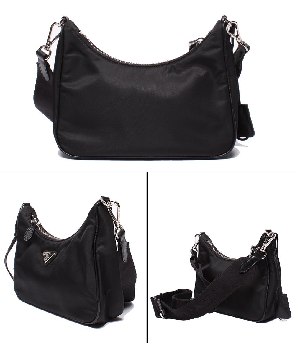美品 PRADA ショルダーバッグ 肩掛け 斜め掛け Re-Edition 2005 Re-Nylon 1BH204 レディース プラダ