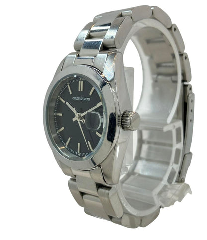 ドルチェ・セグレート 腕時計 クオーツ ブラック AA100 レディース DOLCE SEGRETO