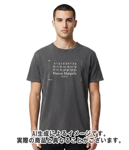 Maison Margiela 半袖 スタンプロゴ Tシャツ S51GC0534 S24575 メンズ SIZE L メゾンマルジェラ